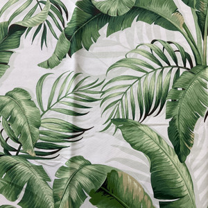 1 Yard Piece of Tommy Bahama Indoor/Outdoor Palmiers Verde | Medium Weight Outdoor Fabric | Home Decor Fabric | 54" Wide | FDC0123-0560413-REM5