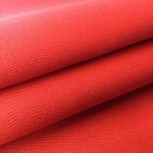 2.25 Yard Piece of Sunbrella 4666-0000 | LOGO RED | 46 Inch Marine & Awning Weight Canvas Fabric | 4666-0000-REM4