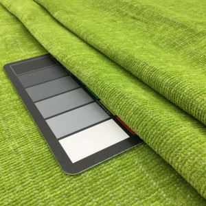1 Yard Piece of Avocado Green Chenille Fabric  | Upholstery | Heavyweight | 54" Wide | By the Yard | Cane in Avocado | SKNDECO522-1165-REM2