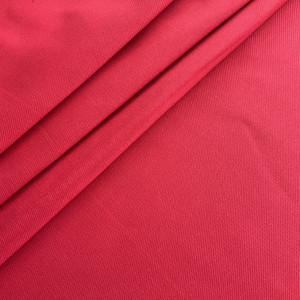 1.25 Yard Piece of 9 oz Brushed Bull Denim Red | Medium/Heavyweight Denim Fabric | Home Decor Fabric | 59" Wide