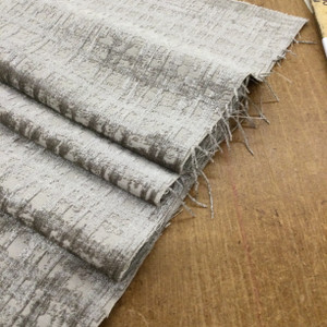 2.5 Yard Piece of Contemporary Chenille Fabric in Grey-Taupe | Upholstery | Medium to Heavy Weight | 54" Wide | By the Yard | Tarkine in Mineral