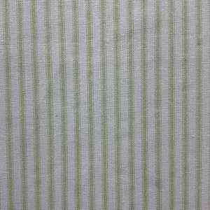 1 Yard Piece of Premier Prints Classic Ticking Stripe Kiwi | Lightweight Duck Fabric | Home Decor Fabric | 54" Wide