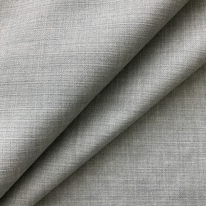 Roma in Mist | Upholstery Fabric | Blue Fleece-Backed Linen Weave | Medium Weight | 54" Wide | By The Yard