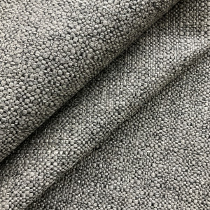 Sugar Shack in Otter | Upholstery Fabric | Textured Weave in Charcoal Grey / Black | Heavyweight | High Performance | 54" Wide | By the Yard