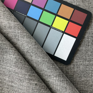 Archetype in Quartz | Upholstery Fabric | Linen-like Texture in Heathered Grey | Felt-Backed | Heavyweight | 54" Wide | By the Yard