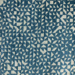 Sunbrella Tangram Ocean 67007-5983| OUTDOOR / Indoor Furniture Weight Fabric | Solution Dyed Acrylic | 54" Wide | By the Yard