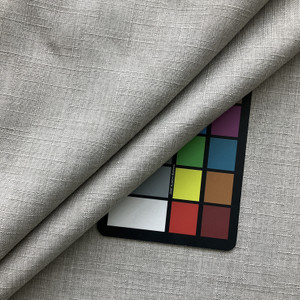 Bennet in Dove | Upholstery Fabric | Linen Like Slub Weave in Grey | Felt-Backed | Heavyweight | 54" Wide | By the Yard