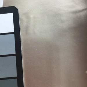 1 Yard Piece of Satin Finish Vinyl Fabric | Light Bronze | Felt-Backed | Upholstery / Bag Making | 54 Wide