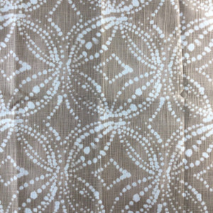 3.5 Yard Piece of Boho Shibori Lt Brown / White | Home Decor Fabric | Premier Prints | 54 Wide | By the Yard