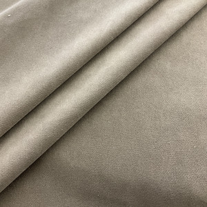 Hazelnut Taupe Brown Velvet Upholstery Fabric | Heavyweight / Durable | 54" Wide | By the Yard