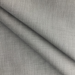 Tilly in Grey | Upholstery Fabric | Slub Weave in Solid Medium Grey | Medium Weight | 54" Wide | By the Yard