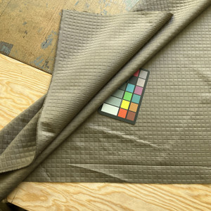 Drab Olive Checkered | Upholstery Fabric | Green Geometric | Medium Weight | 54" Wide | By The Yard