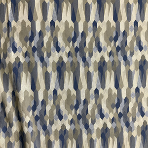 Hive in Hawthorn Upholstery Fabric | Blue / Grey | Commercial Grade / High Performance | 54" Wide | By the Yard