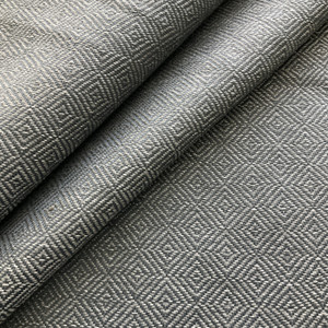 Slate Blue and Grey Diamond Design | Upholstery Fabric | Commercial Grade / High Performance | 54" Wide | By the Yard
