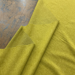 Ellyn in Citrine  |  Soft Green Yellow Textured  Brushed Twill  Upholstery Fabric | 100 % Polyester | Medium Weight | 54 " Wide | Sold BTY
