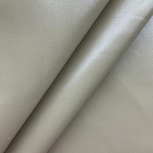 Churchill Downs in Rawhide | Faux Leather Upholstery Vinyl Fabric | Tan | Suede Backed | Extra Heavy | Kaufmann | 54" Wide | Sold BTY.