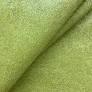 Churchill Downs in Mojito | Faux Leather Upholstery Vinyl Fabric | Chartreuse Green | Suede Backed | Extra Heavy | Kaufmann | 54" Wide | Sold BTY