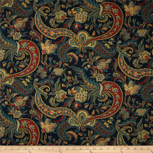 2.5 Yard Piece of Waverly Rhapsody Jewel | Medium/Heavyweight Fabric | Home Decor Fabric | 54" Wide