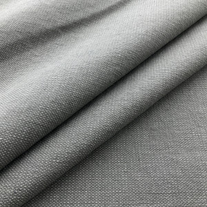 Patagonia in Pepper | Canvas Upholstery/ Slipcover Fabric | Solid Dark Grey | Medium Weight | 54" Wide | By the Yard