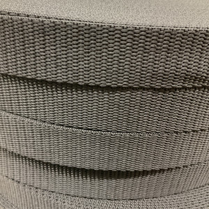 1 Inch Black HEAVY Polyester Webbing / binding / Bag Strap | By The Yard