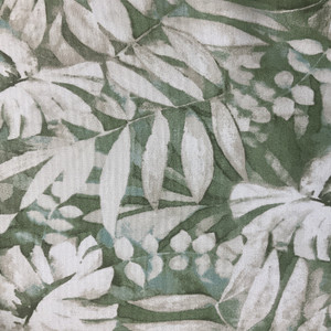 2.25 Yard Piece of Tommy Bahama Drifting Tides Outdoor Aloe | Medium Weight Outdoor Fabric | Home Decor Fabric | 54" Wide