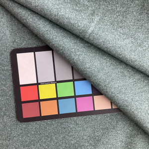 Chipmunk in Pool | Microfiber Upholstery Fabric | Mottled Dk Teal Green | Heavy Weight | 54" Wide | By the Yard