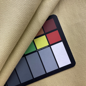 Light kiss in Parakeet | Upholstery Canvas / Slipcover Fabric | Solid Yellow Basketweave | Heavy Weight | 54" Wide | By the Yard