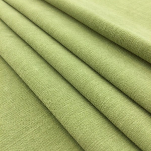 3 Yard Piece of Jukebox in Little Bit of Green | Heavyweight Microfiber Upholstery Fabric | Solid Green | 54" Wide | By the Yard