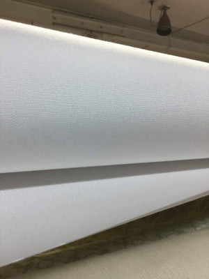 0.875 Yard Piece of Sunbrella Fabric Natural White Canvas | 54 INCH | Furniture Weight | By The Yard | 5404-0000-REM3