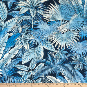 4 Yard Piece of Tommy Bahama Indoor/Outdoor Bahamian Breeze Azul | Medium Weight Outdoor Fabric | Home Decor Fabric | 54" Wide