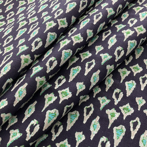 3 Yard Piece of Lacefield Designs Global Market Ikat Dot Exclusive Emerald | Heavyweight Duck Fabric | Home Decor Fabric | 54" Wide