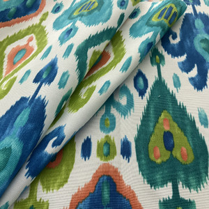 2 Yard Piece of Richloom Solarium Outdoor Paso Caribe | Lightweight Outdoor Fabric | Home Decor Fabric | 54" Wide