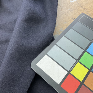 2.66 Yard Piece of Midnight Blue Coating Wool | Wool / Poly Blend | Soft Flat Felt | 20oz | 60" Wide | DYE LOTS MAY VARY | COATWOOL-108-REM6