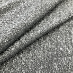 Bedford in Bedrock | Upholstery Fabric | Mottled Design in Medium Grey | 100% Polyester | Heavy Weight | Nassimi brand | 54" Wide | By the Yard