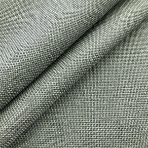Hudson in Flannel | Upholstery Fabric | Basketweave | Grey | 100% Polyester | Medium Weight | Nassimi | 54" Wide | By the Yard
