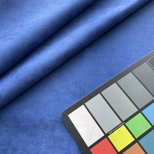 Walker in Neptune | Upholstery Fabric | Ocean Blue Microfiber | 100% Polyester | Medium Weight | Nassimi Brand | 54" Wide | By the Yard