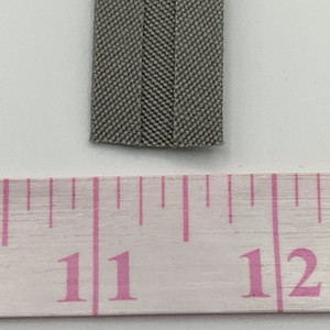 SUNBRELLA 3/4 INCH BIAS BINDING IN Cadet Grey 4630-0000 BY THE YARD/ ROLL