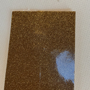 NUGGET GOLD Glitter Sparkle High Gloss Upholstery Vinyl Fabric By The Yard