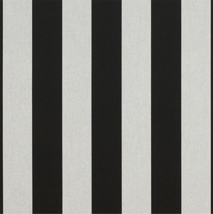 1.5 Yard Piece of Sunbrella Fabric Beaufort Black 5704-0000 | 46 Inch | Awning and Marine Weight |
