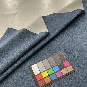 Two Toned Blue Microfiber Velvet | Upholstery Fabric | Soft | Heavyweight | 54" Wide | By the Yard