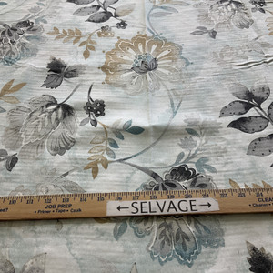 2 Yard Piece of Kelly Ripa Home Light Hearted Duck Spa | Medium Weight Duck Fabric | Home Decor Fabric | 54" Wide