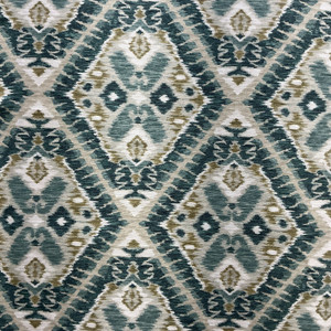 Sparta in Parrot | Home Decor Fabric | Green / Brown / Beige | 100% Cotton | P Kaufmann | Medium Weight | 54" Wide | By the Yard