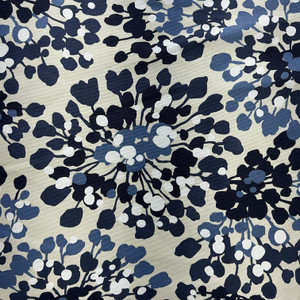 Starlight in Navy | Home Decor Fabric | Blue / Beige | 100% Cotton | Magnolia Home | Medium Weight | 54" Wide | By the Yard