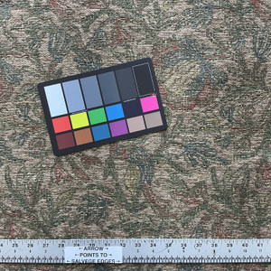 Sloan in Tapestry | Upholstery Fabric | Foliage in Green / Red / Blue / Brown | Richloom | Heavy Weight | 54" Wide | By the Yard