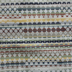 Wanneroo in Punch | Upholstery Fabric | Multicolored Decorative Stripes | Richloom | Heavyweight | 54" Wide | By the Yard