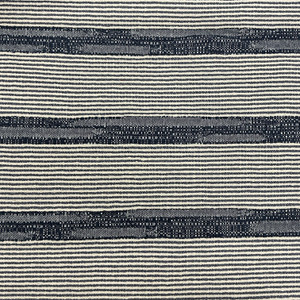 Zeller in Indigo | Upholstery Fabric | Stripes in Blue and Off White | Richloom | Heavyweight | 54" Wide | By the Yard