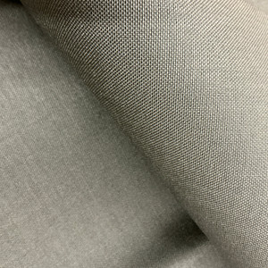Charcoal Grey Waterproof Nylon Canvas Fabric | Tarps / Outdoor Covers / Backpacks / Banners | 1000 Denier | 65" Wide | By the Yard
