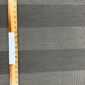 Recacril Concord Stripe Two Toned Brown R-086 | Waterproof Awning & Marine Canvas | 100% Solution Dyed Acrylic | 47" Wide | By the Yard