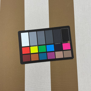 Recacril Stripes in Brown and Off White | Waterproof Awning & Marine Canvas | 100% Solution Dyed Acrylic | 46" Wide | By the Yard