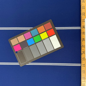 Recacril Brooklyn Stripe R-052 Blue / White  | Waterproof Awning & Marine Canvas | 100% Solution Dyed Acrylic | 47" Wide | By the Yard